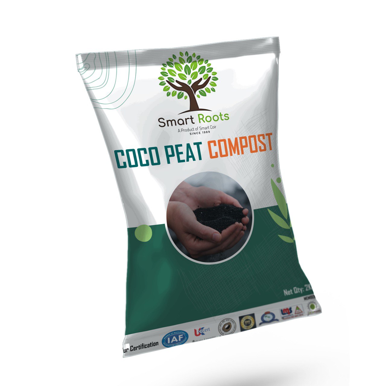 Smart Roots Coco Peat Compost pack
